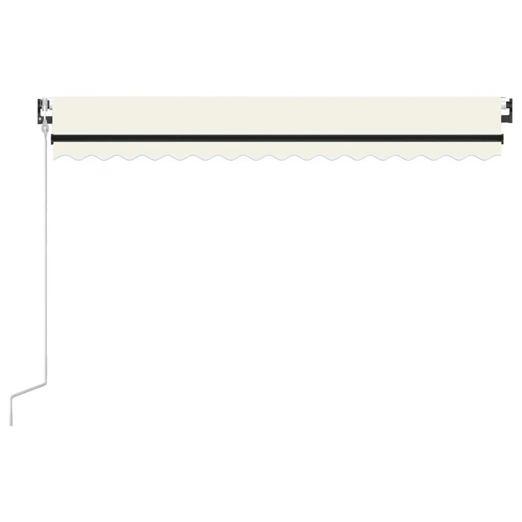 Automatic Retractable Awning 400x300 cm Cream 3095770