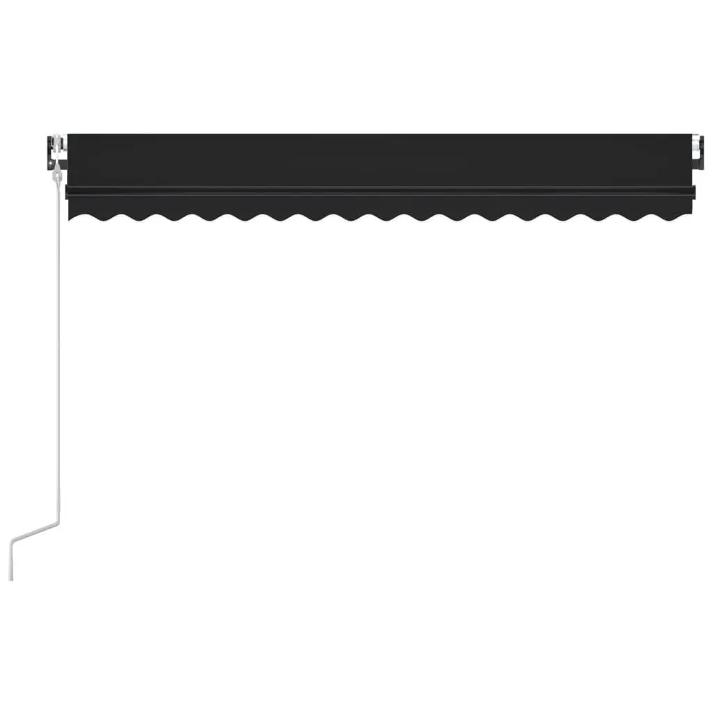 Automatic Retractable Awning 400x300 cm Anthracite 3095771