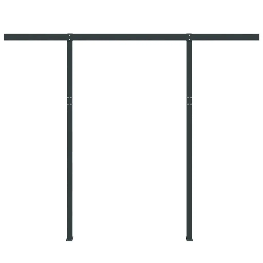 Awning Post Set Anthracite 300x245 cm Iron 315099