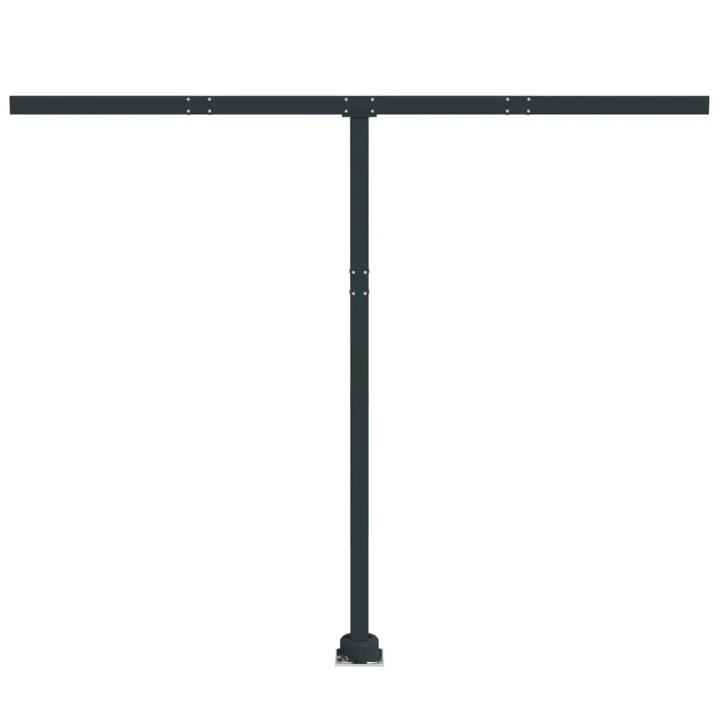 Awning Post Set Anthracite 300x245 cm Iron 315096