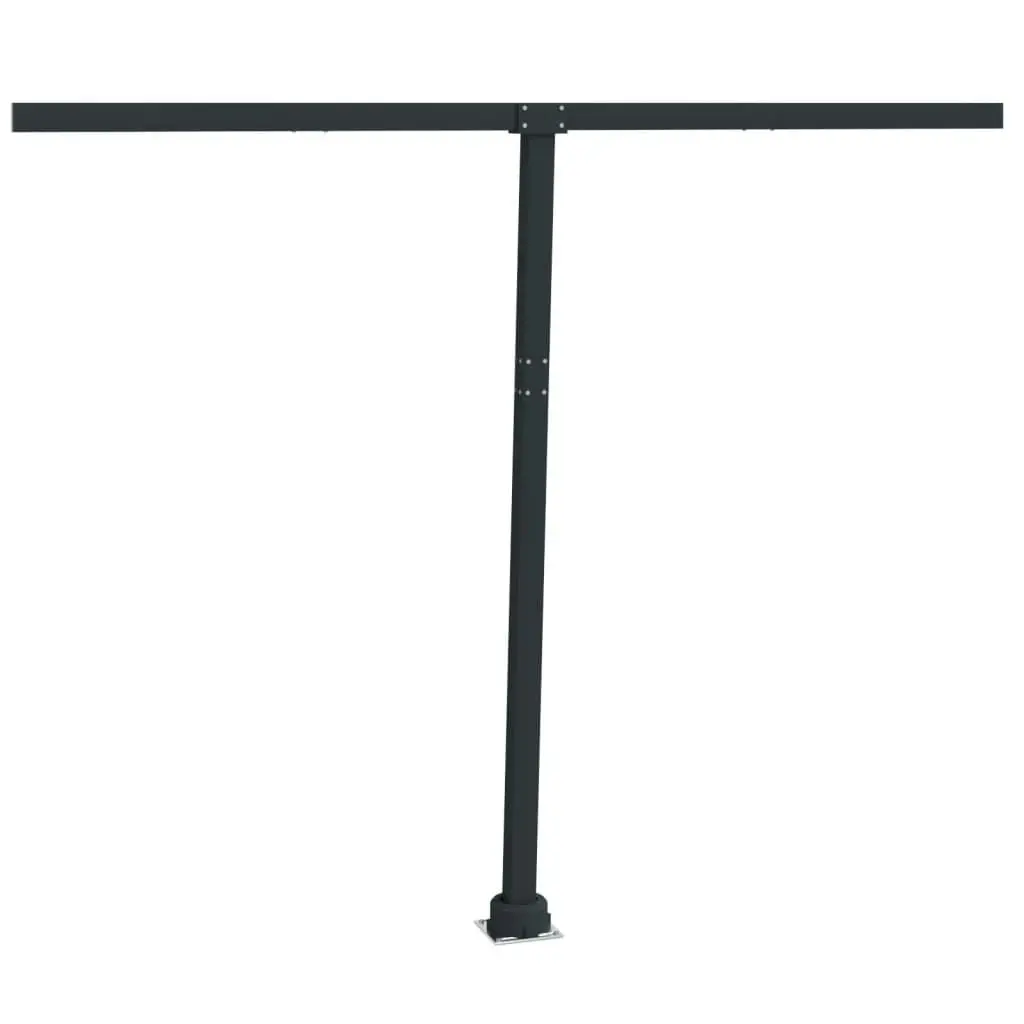 Awning Post Set Anthracite 300x245 cm Iron 315096