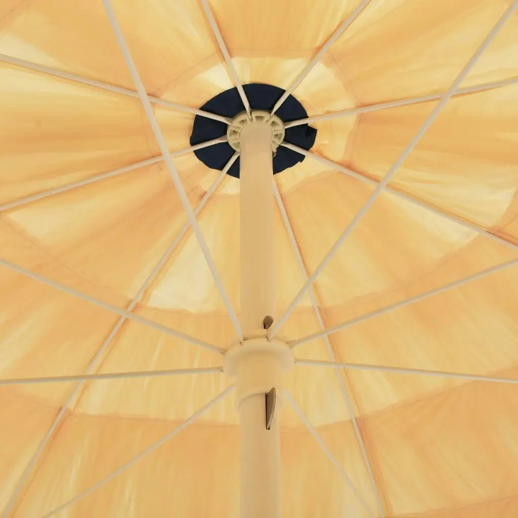 Beach Umbrella Natural 240 cm Hawaii Style 44548