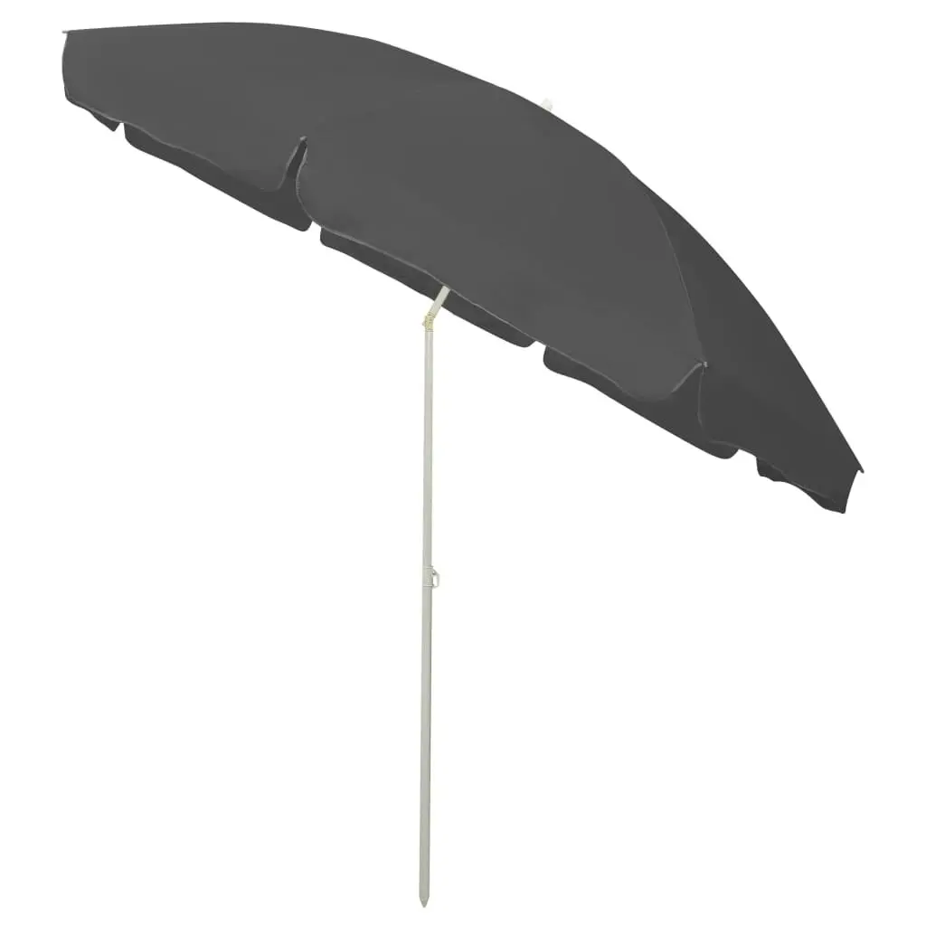 Beach Umbrella Anthracite 300 cm 314710