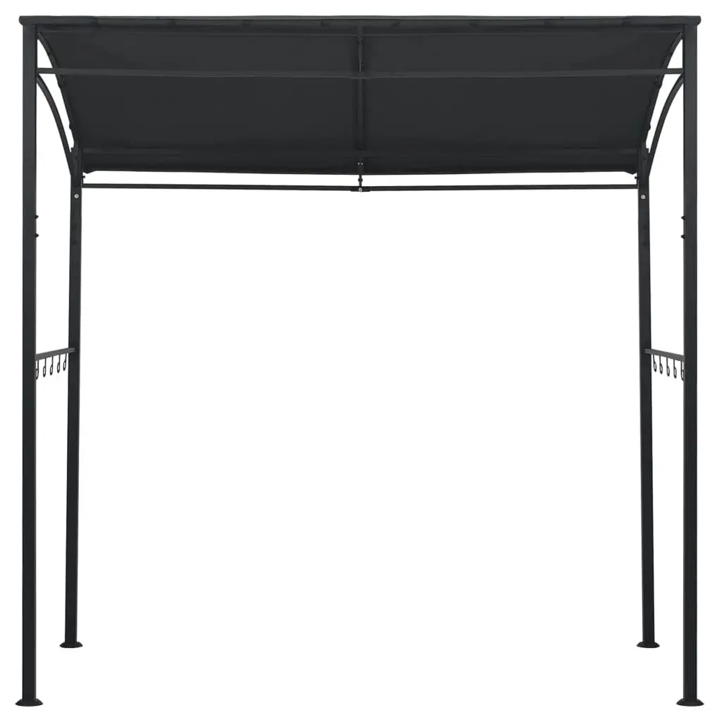 BBQ Gazebo 215x150x220 cm Anthracite Steel 48603