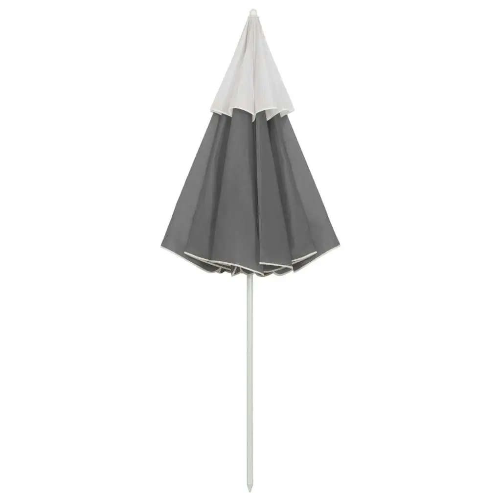 Beach Umbrella Anthracite 300 cm 314718