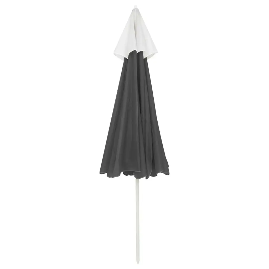 Beach Umbrella Anthracite 240 cm 314714