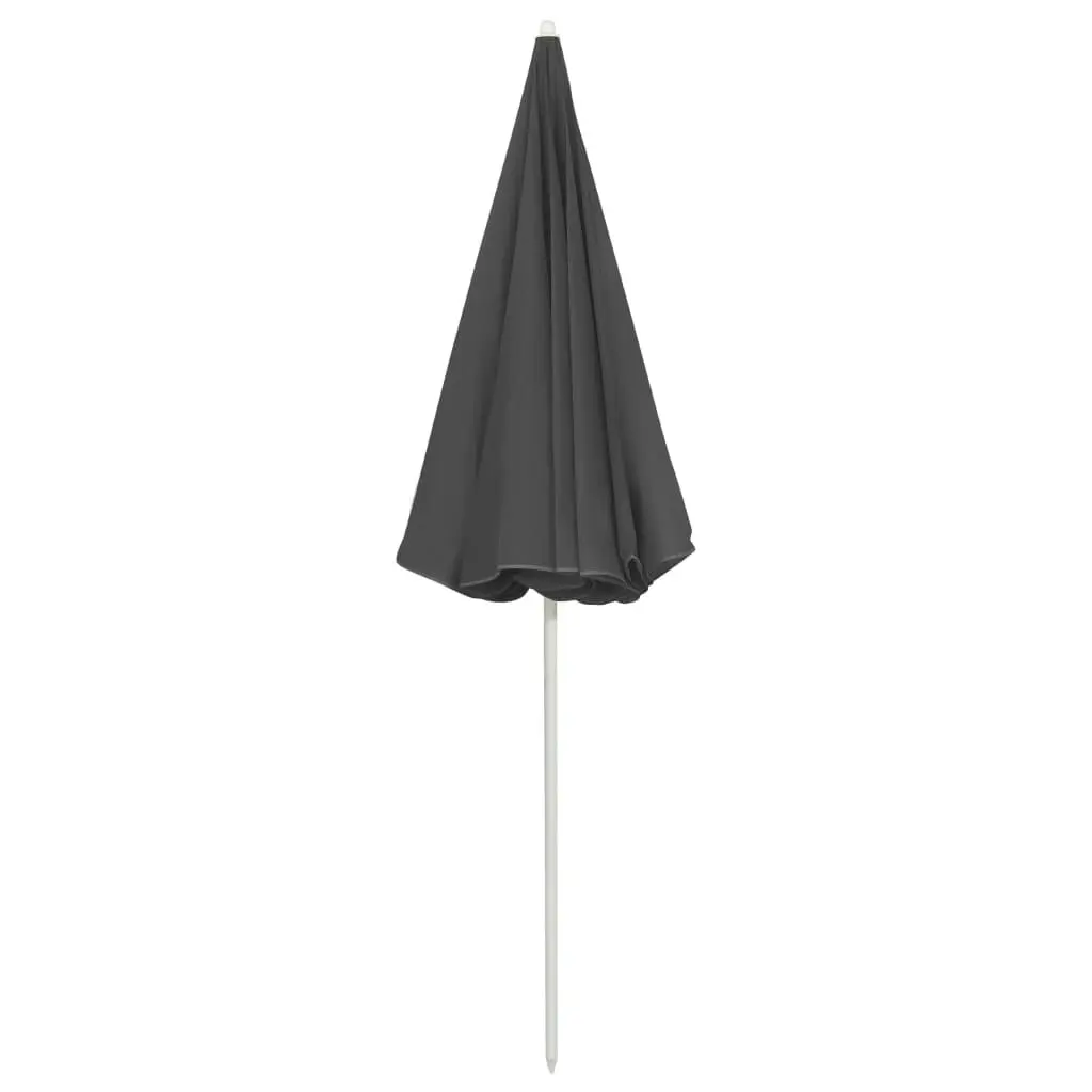 Beach Umbrella Anthracite 240 cm 314706