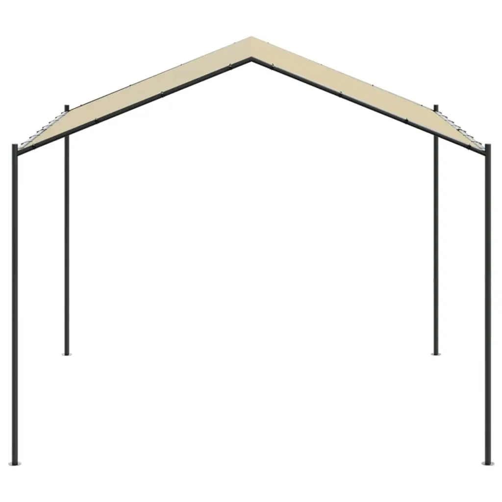 Canopy Tent Beige 4x4 m Steel  and Fabric 362454