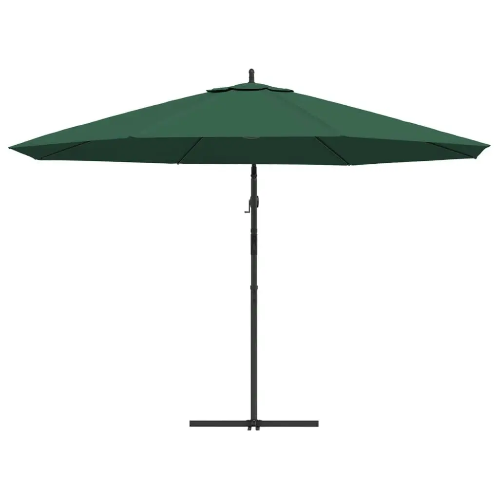 Cantilever Umbrella 3.5 m Green 42197