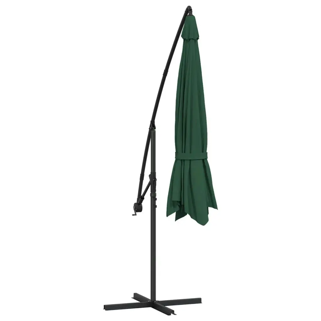 Cantilever Umbrella 3.5 m Green 42197