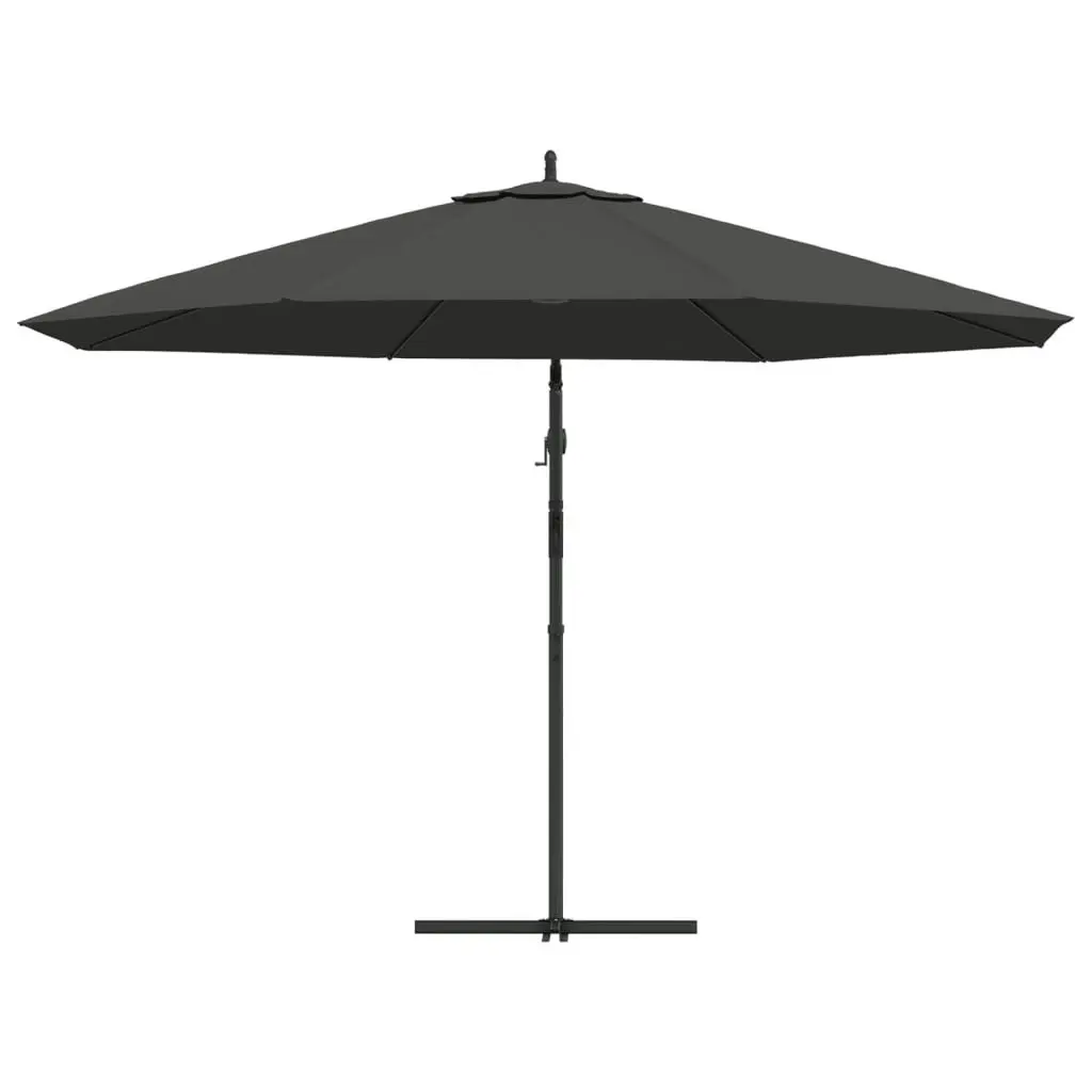 Cantilever Umbrella with Aluminium Pole 350 cm Anthracite 44505