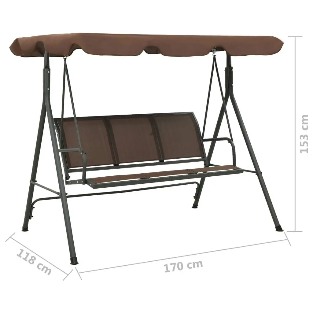 Coffee Garden Swing Bench 41422