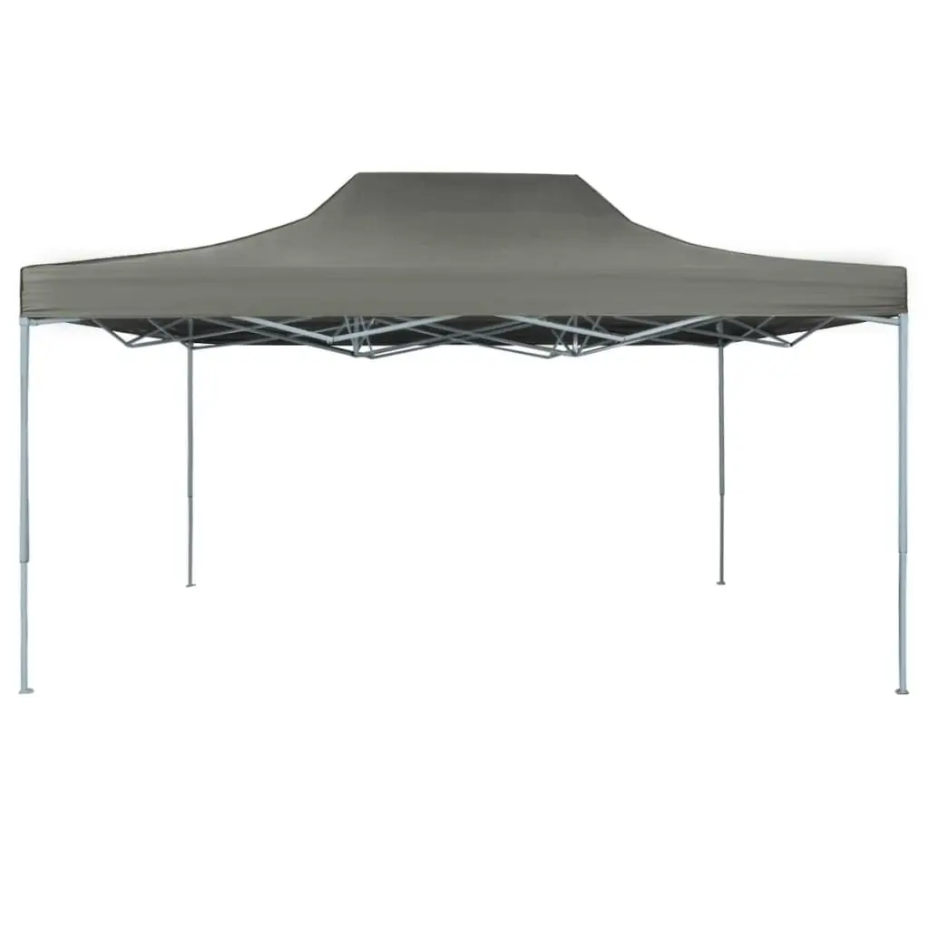 Foldable Tent Pop-Up 3x4.5 m Anthracite 44969