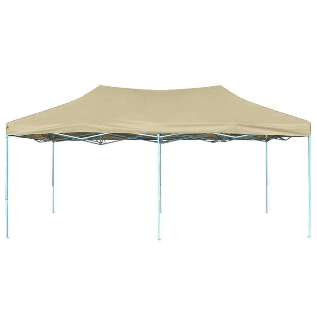 Foldable Tent Pop-Up 3x6 m Cream White 42507