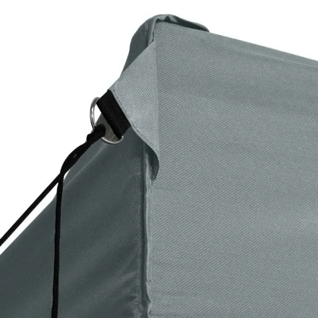 Foldable Tent Pop-Up with 4 Side Walls 3x4.5 m Anthracite 44970