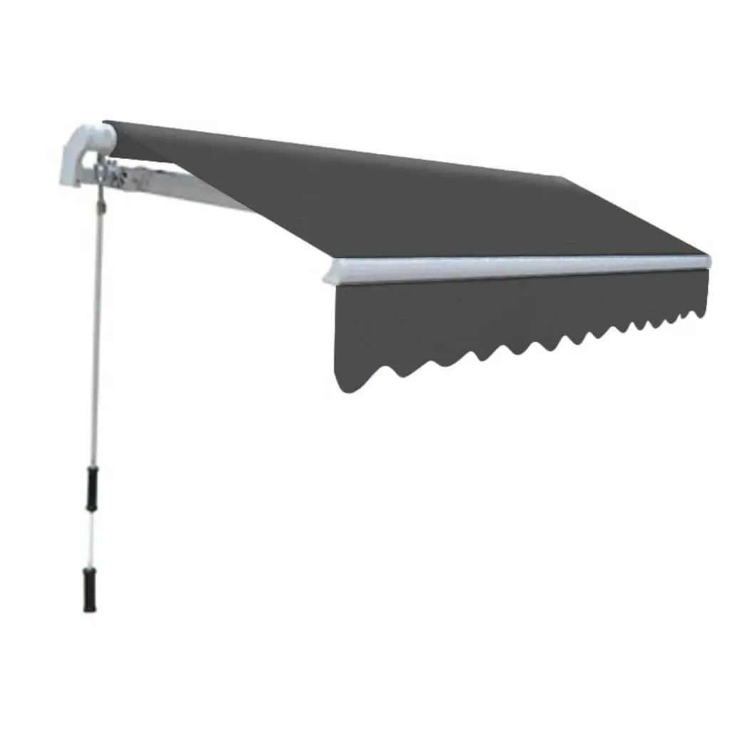 Folding Awning Manual Operated 300 cm Anthracite 275561