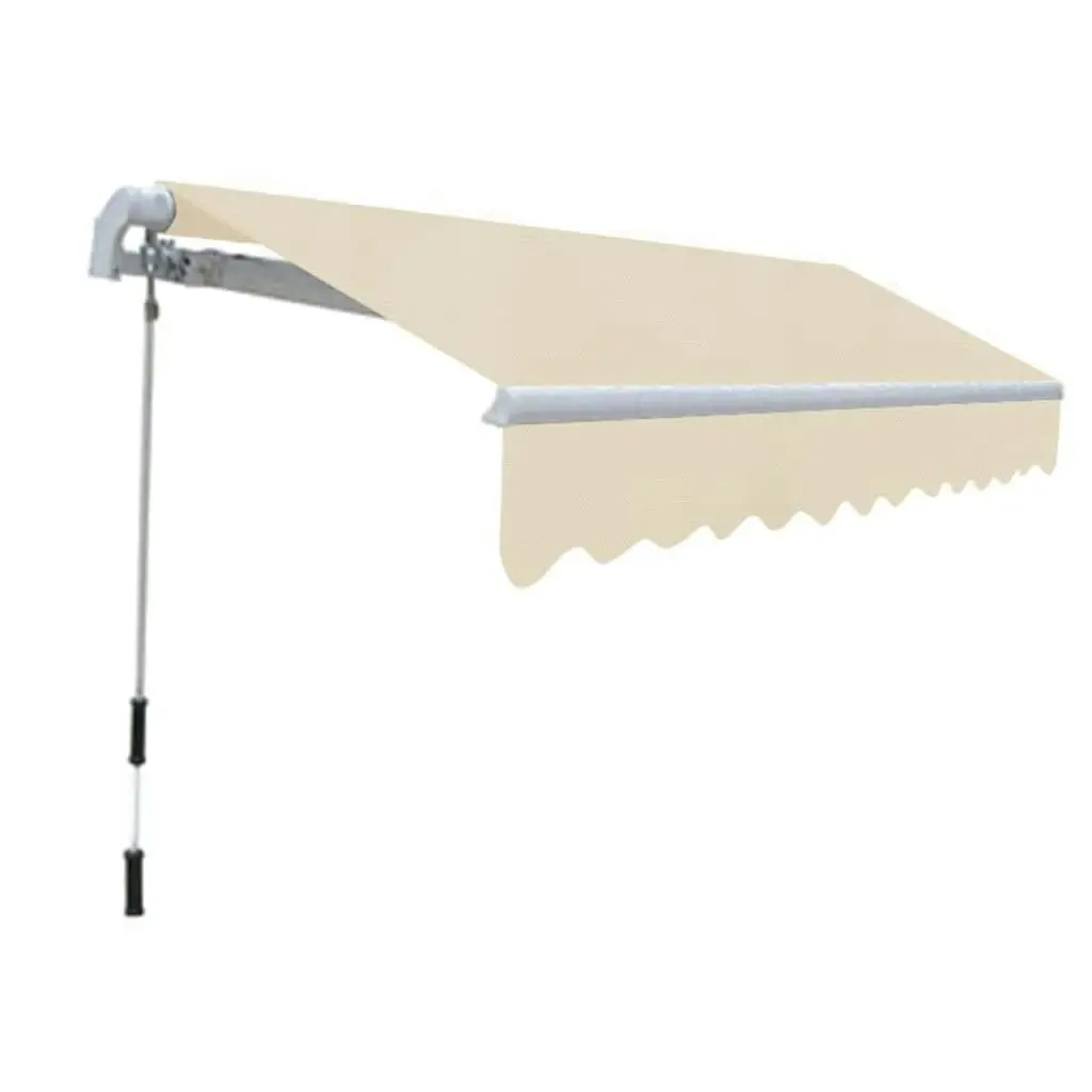 Folding Awning Manual Operated 300 cm Cream 275555