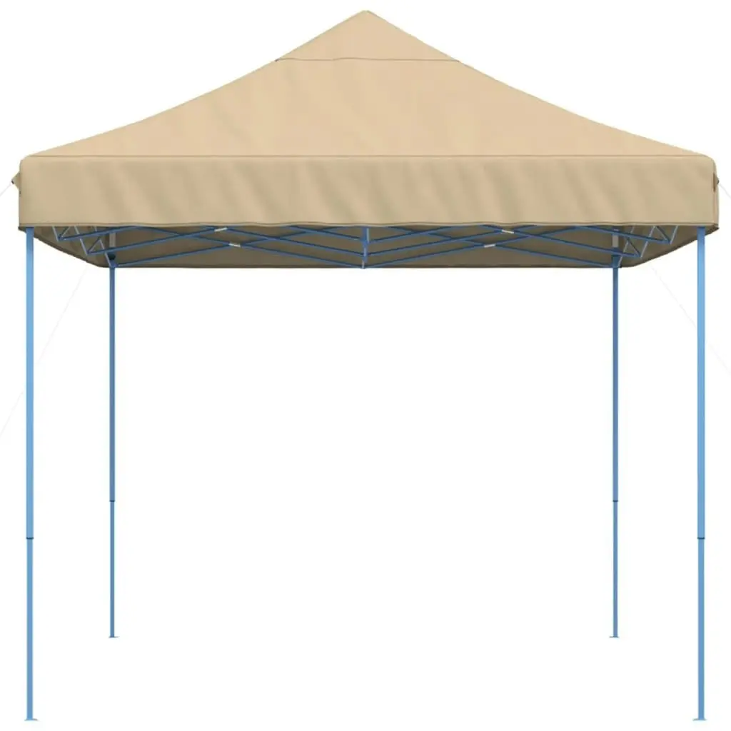 Foldable Party Tent Pop-Up Beige 410x279x315 cm 4005007