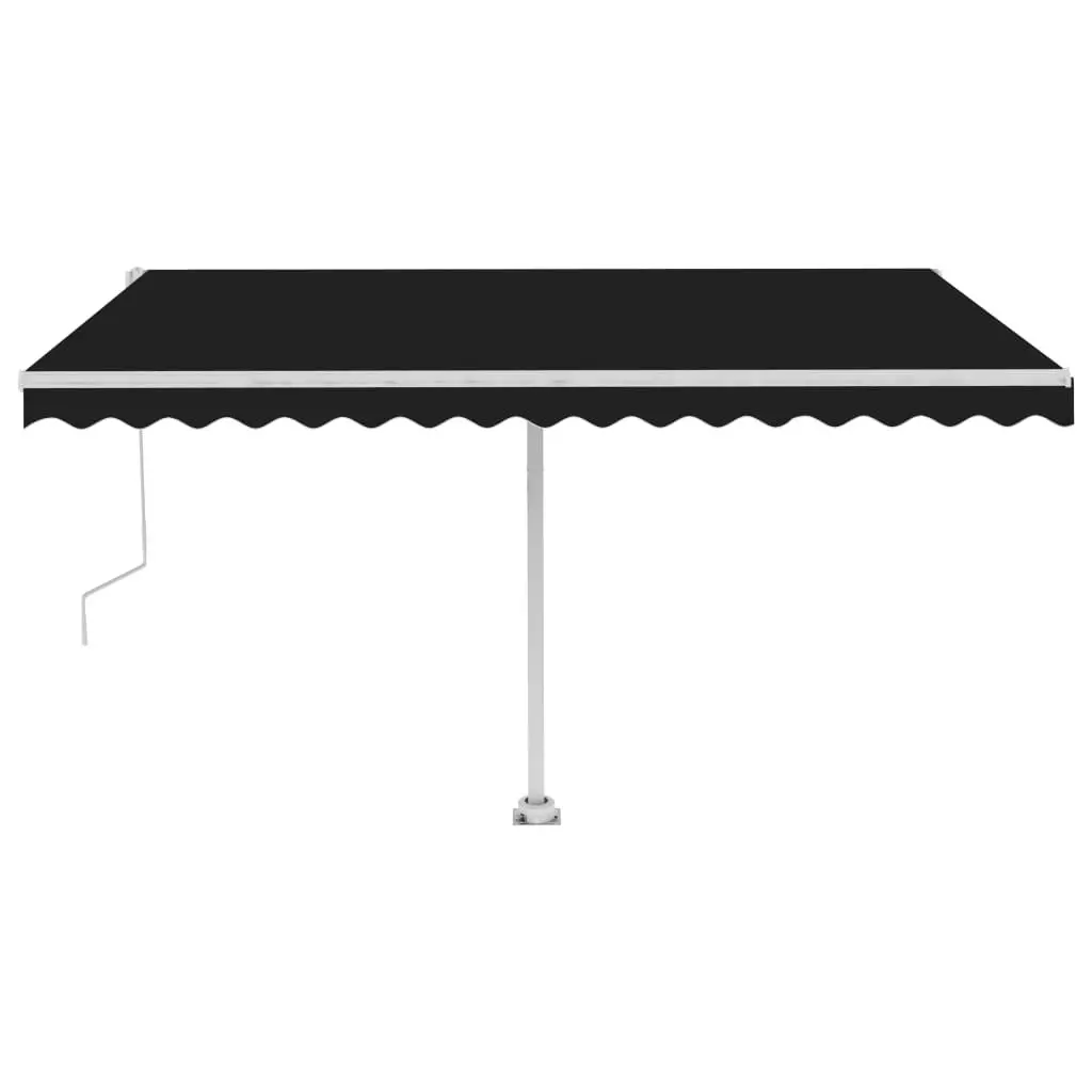 Freestanding Automatic Awning 400x300 cm Anthracite 3095808