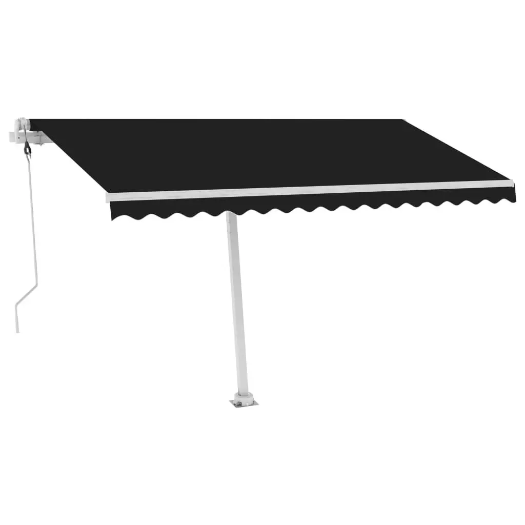 Freestanding Automatic Awning 400x300 cm Anthracite 3095808