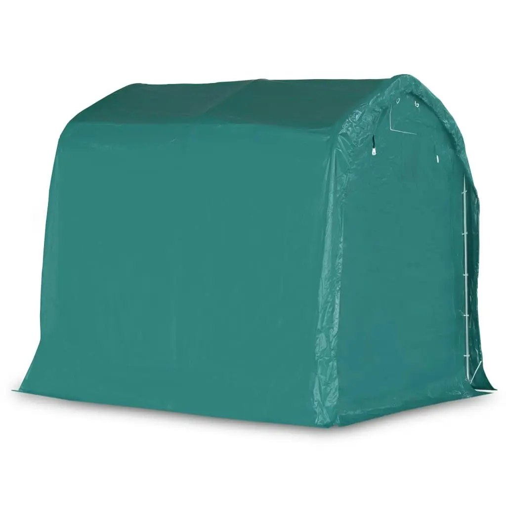 Garage Tent PVC 2.4x2.4 m Green 3056431