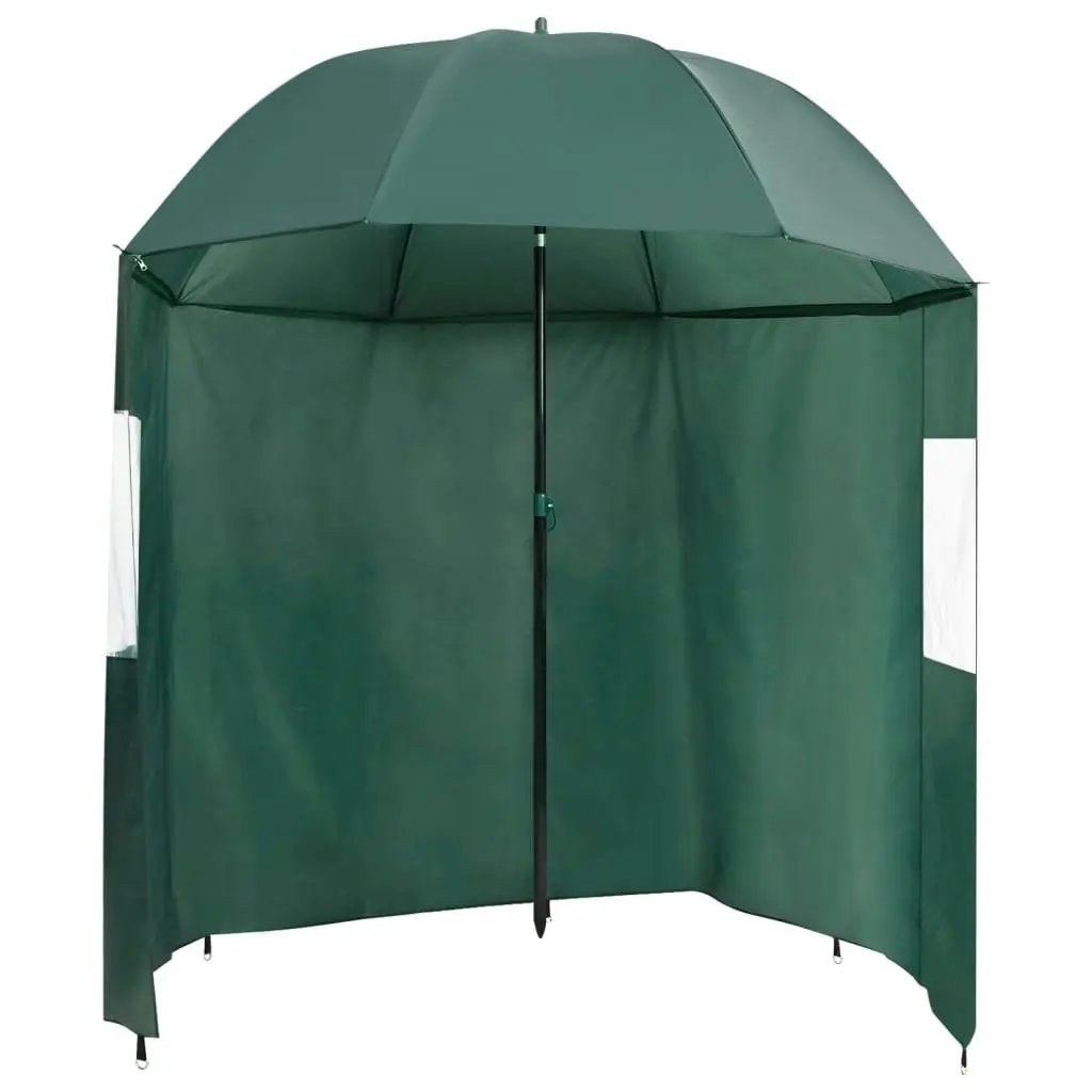 Fishing Umbrella Green 220x193 cm 318835