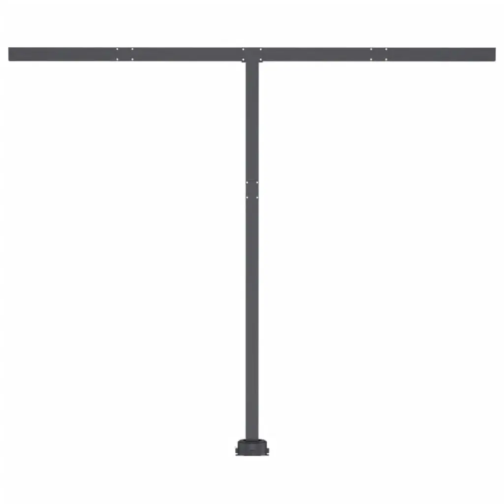 Freestanding Manual Retractable Awning 300x250 cm Anthracite 3069699