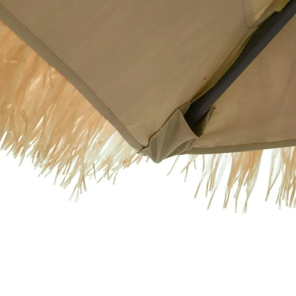 Garden Parasol with Steel Pole Brown 290x290x238 cm 4005082