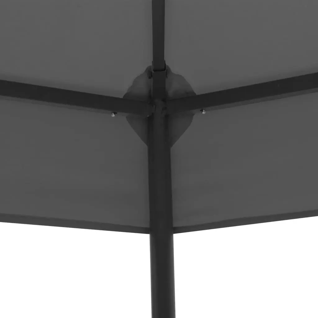 Garden Gazebo 323x275x265 cm Anthracite 47961