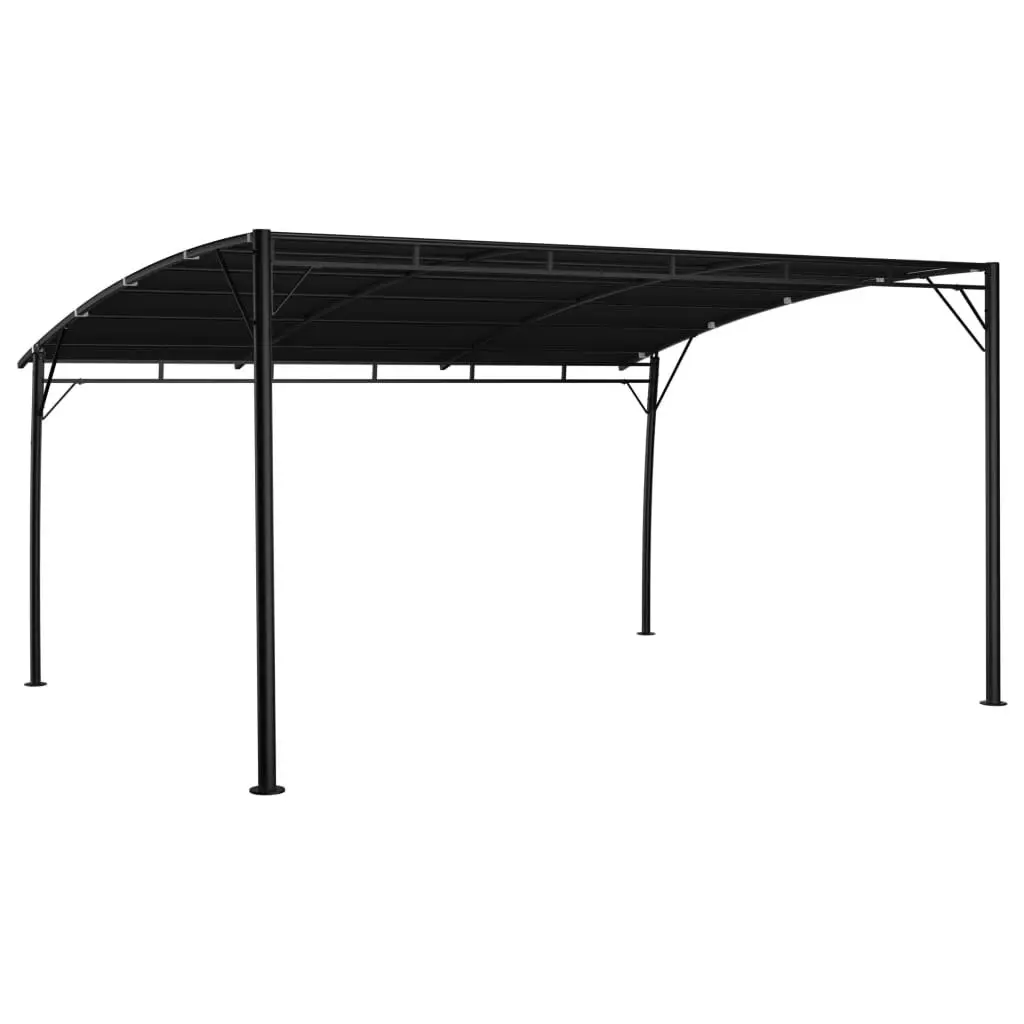 Garden Sunshade Awning 4x3x2.55 m Anthracite 47979