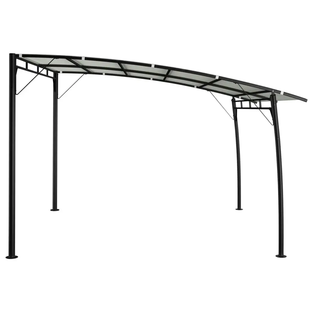 Garden Sunshade Awning 3x3x2.55 m Cream 47975