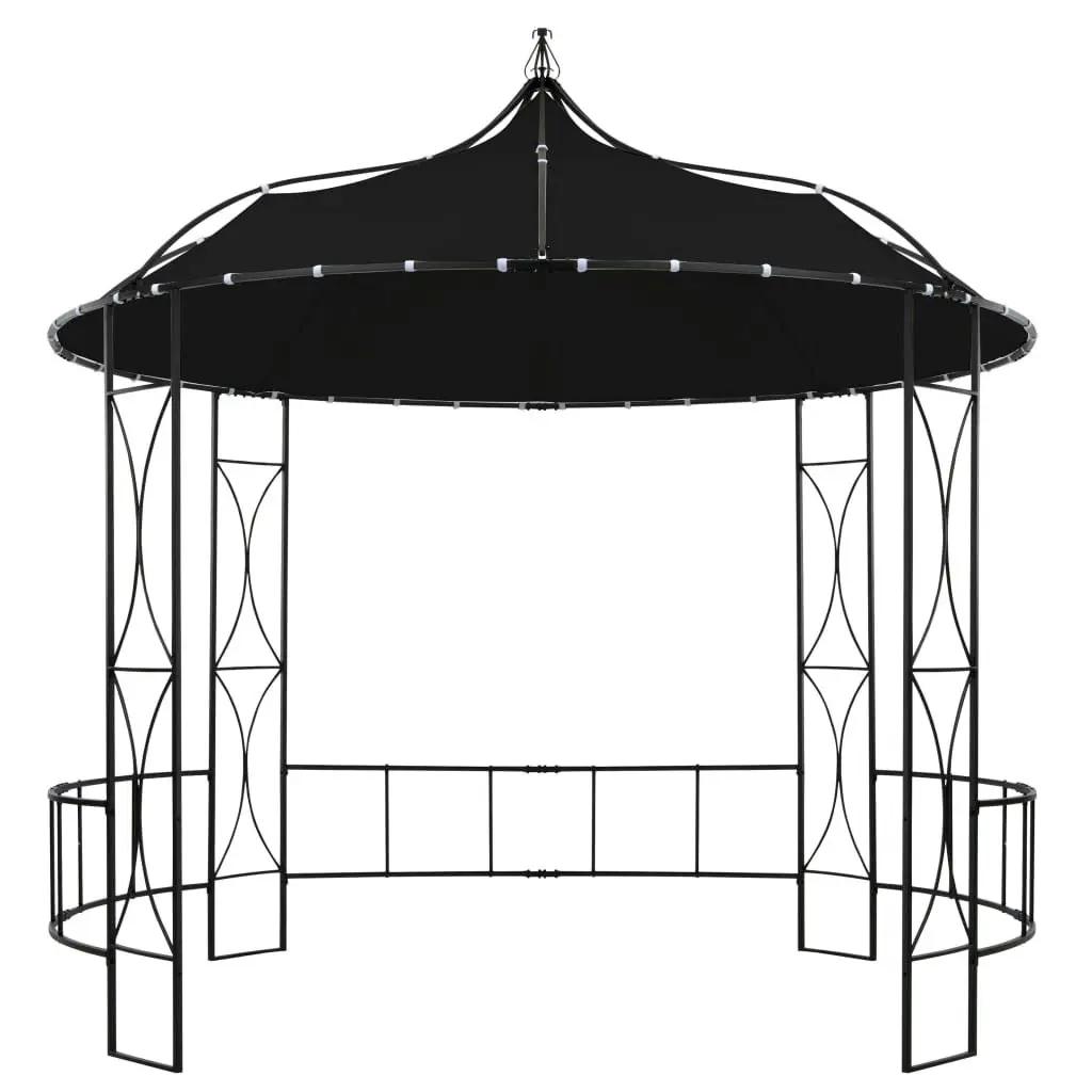 Gazebo 300x290 cm Anthracite Round 310031