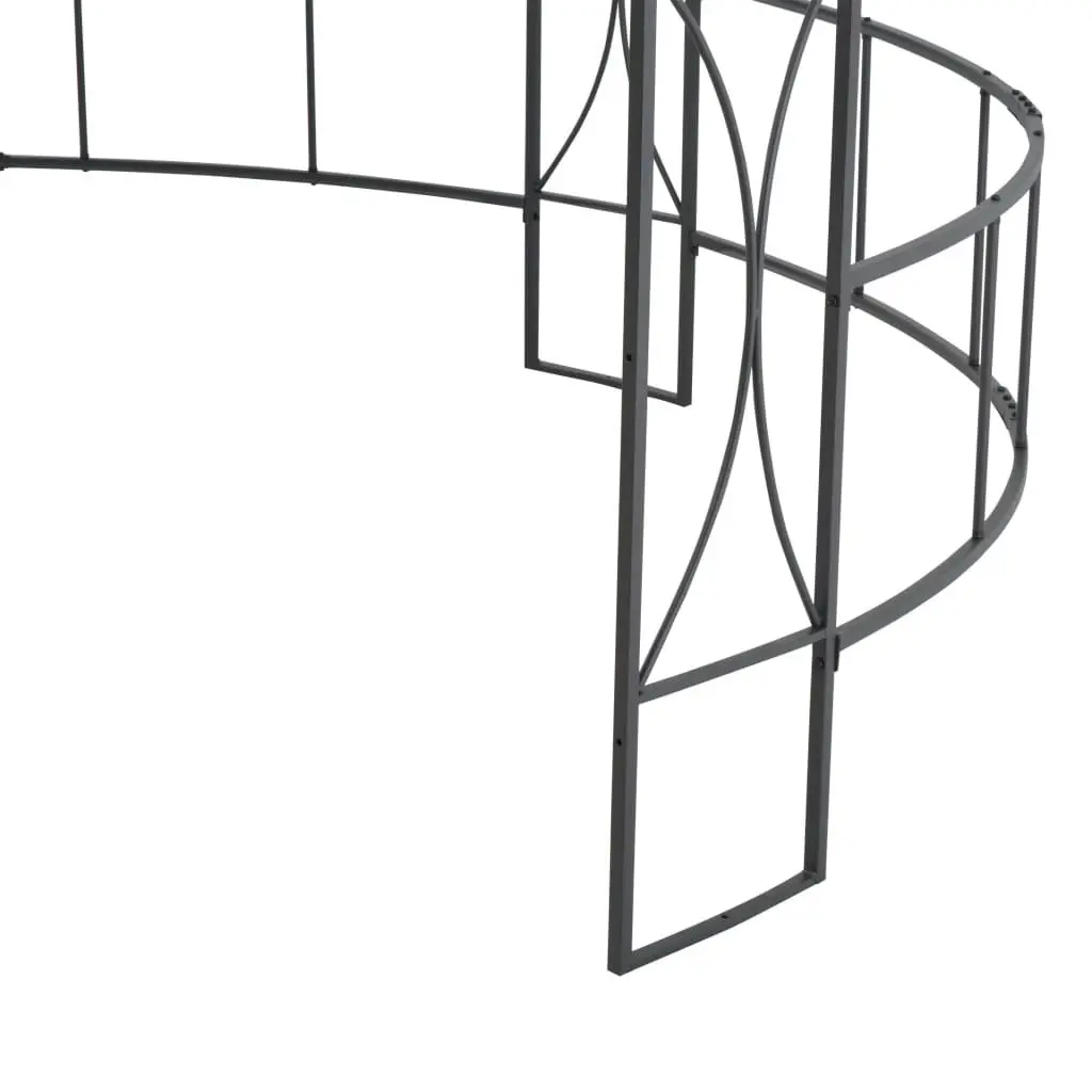 Gazebo 300x290 cm Anthracite Round 310031