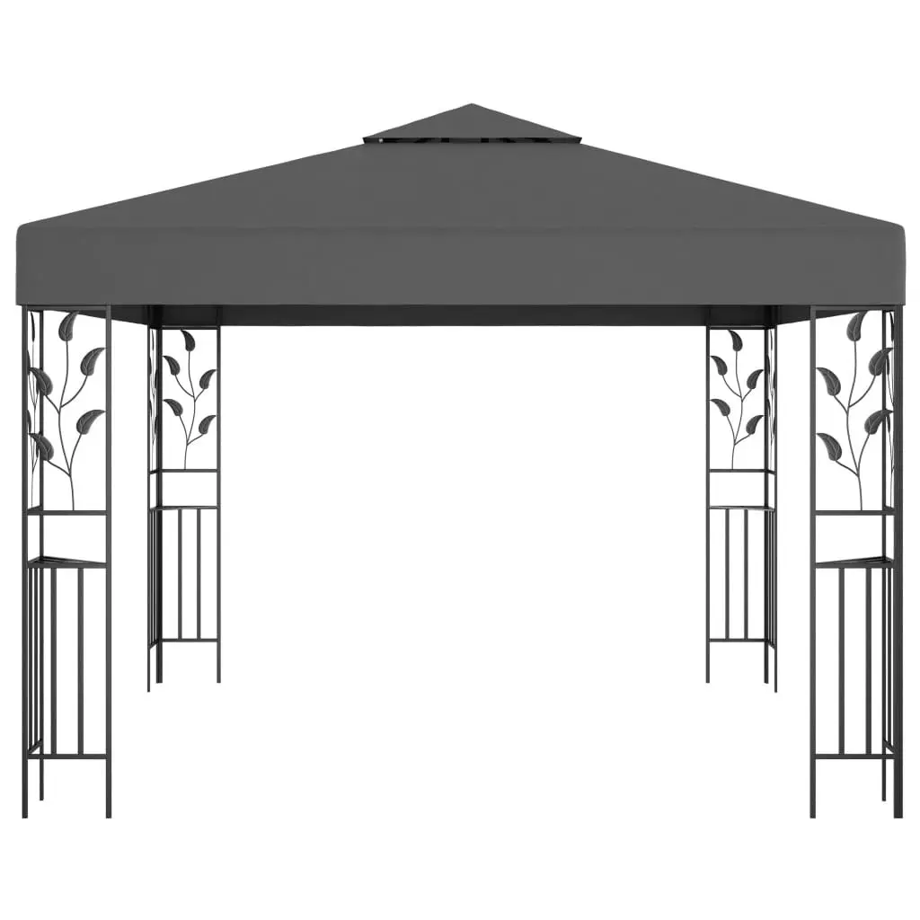 Gazebo 3x3 m Anthracite 47946