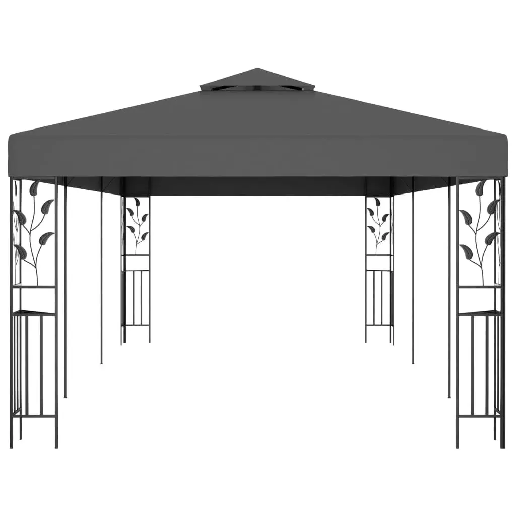 Gazebo 3x6 m Anthracite 47964