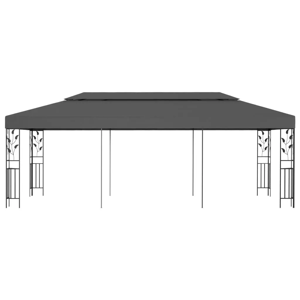 Gazebo 3x6 m Anthracite 47964