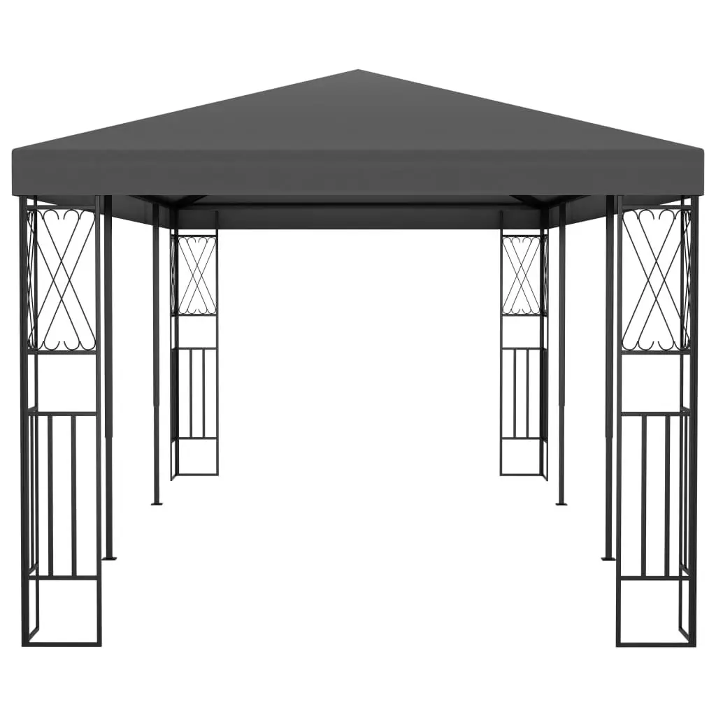 Gazebo 3x6 m Anthracite Fabric 48010