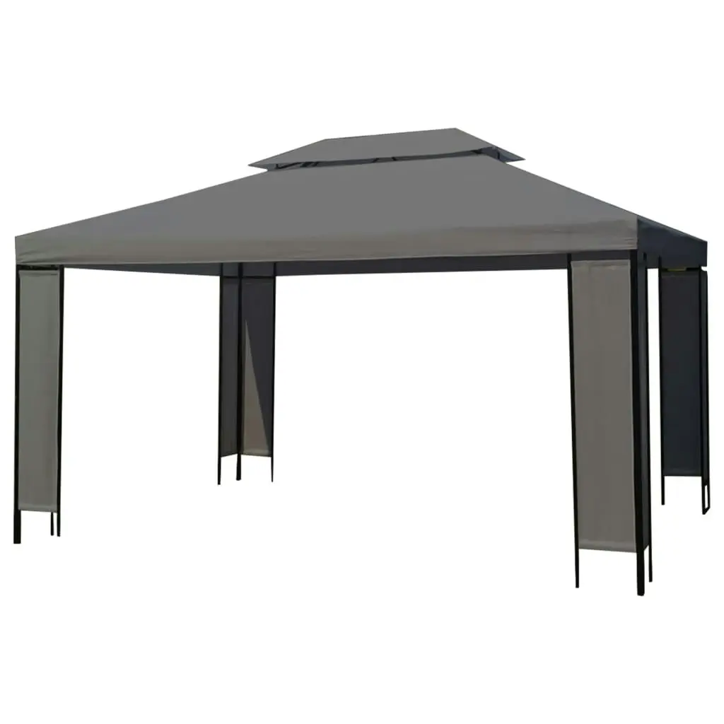 Gazebo Anthracite 300x400 cm 44754