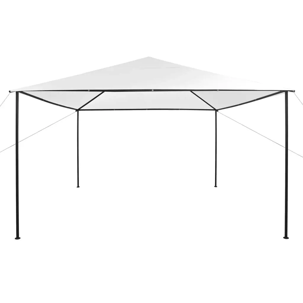 Gazebo 4x4x3 m White 180 g/mÂ² 312239