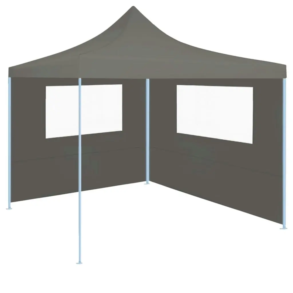 Gazebo Sidewall with Windows 4x2 m Anthracite 3070423