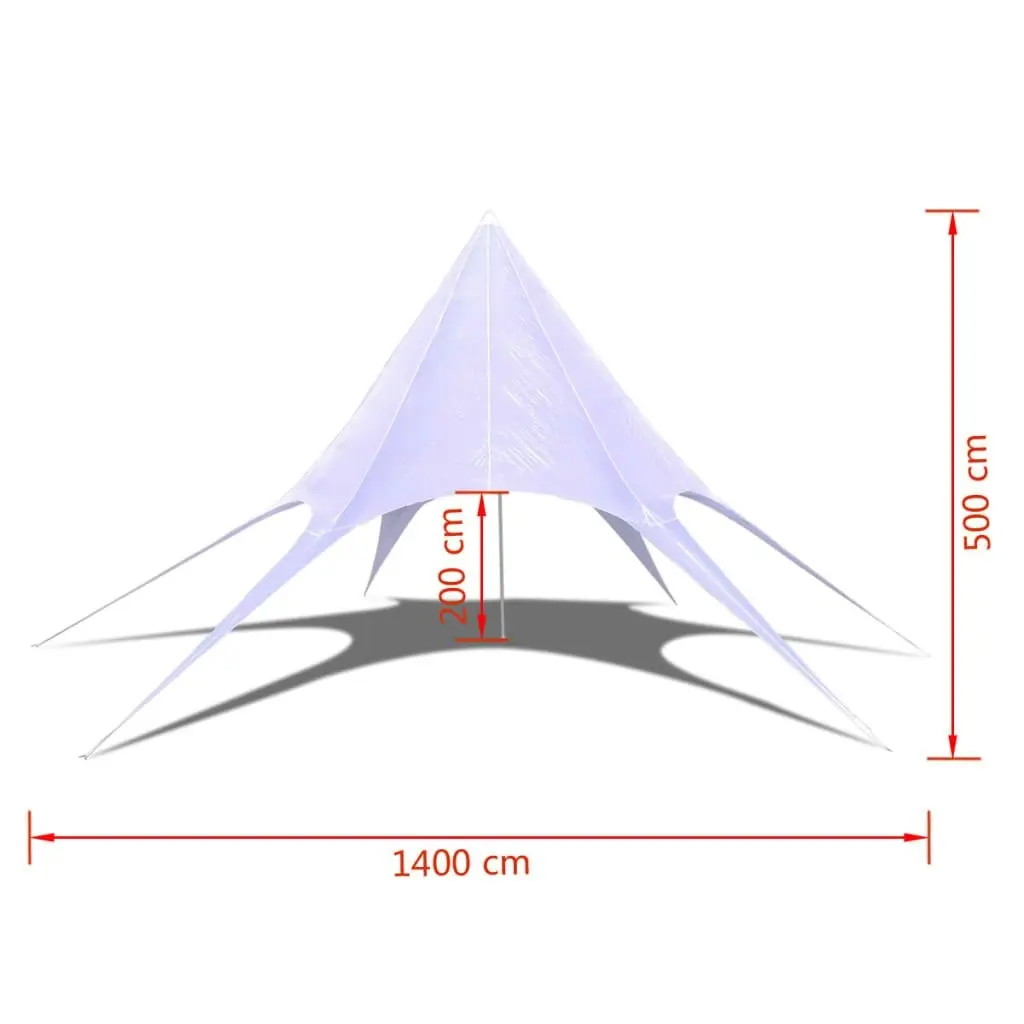 Gazebo Hexagon Star Garden Pavilion 14m 40707