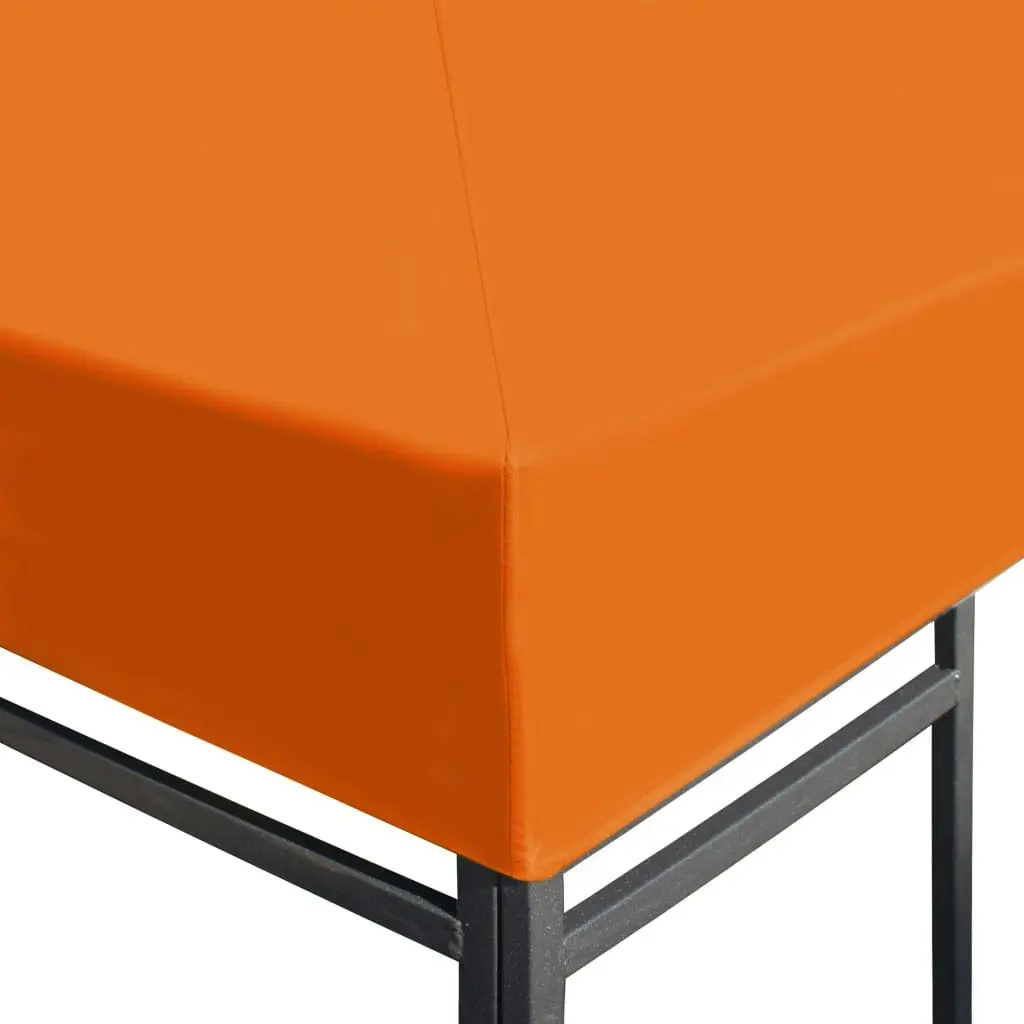 Gazebo Top Cover 310 g/mÂ² 3x3 m Orange 44780