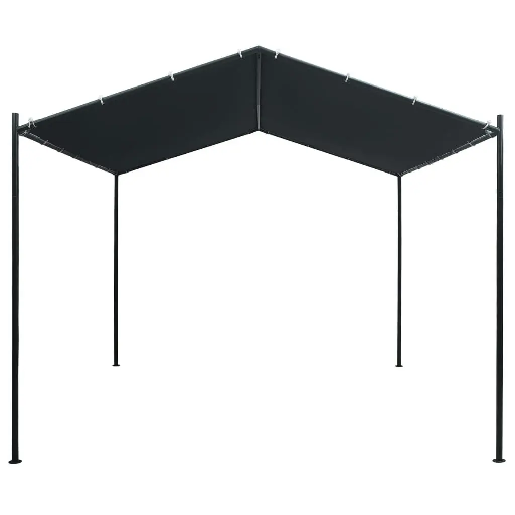 Gazebo Pavilion Tent Canopy 3x3 m Steel Anthracite 47963