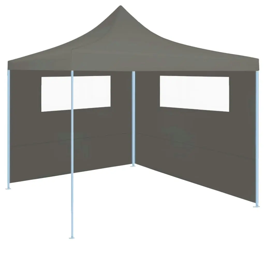 Gazebo Sidewall with Windows 6x2 m Anthracite 3070415