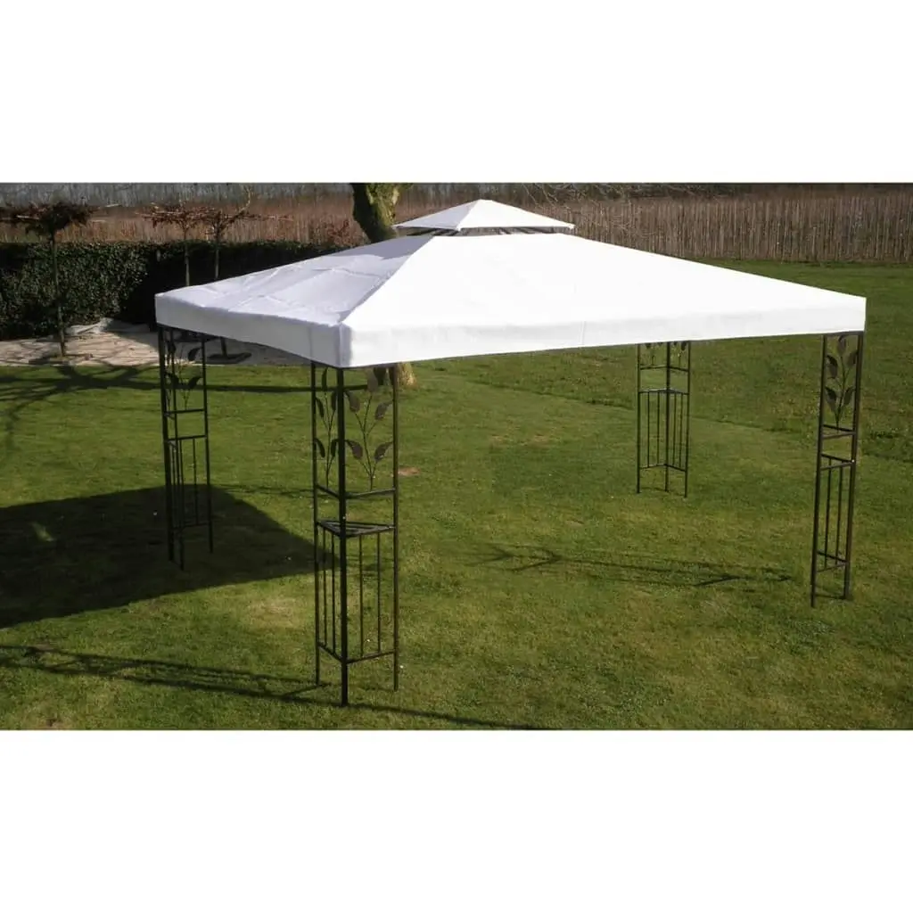 Gazebo White 3x4 m 43213