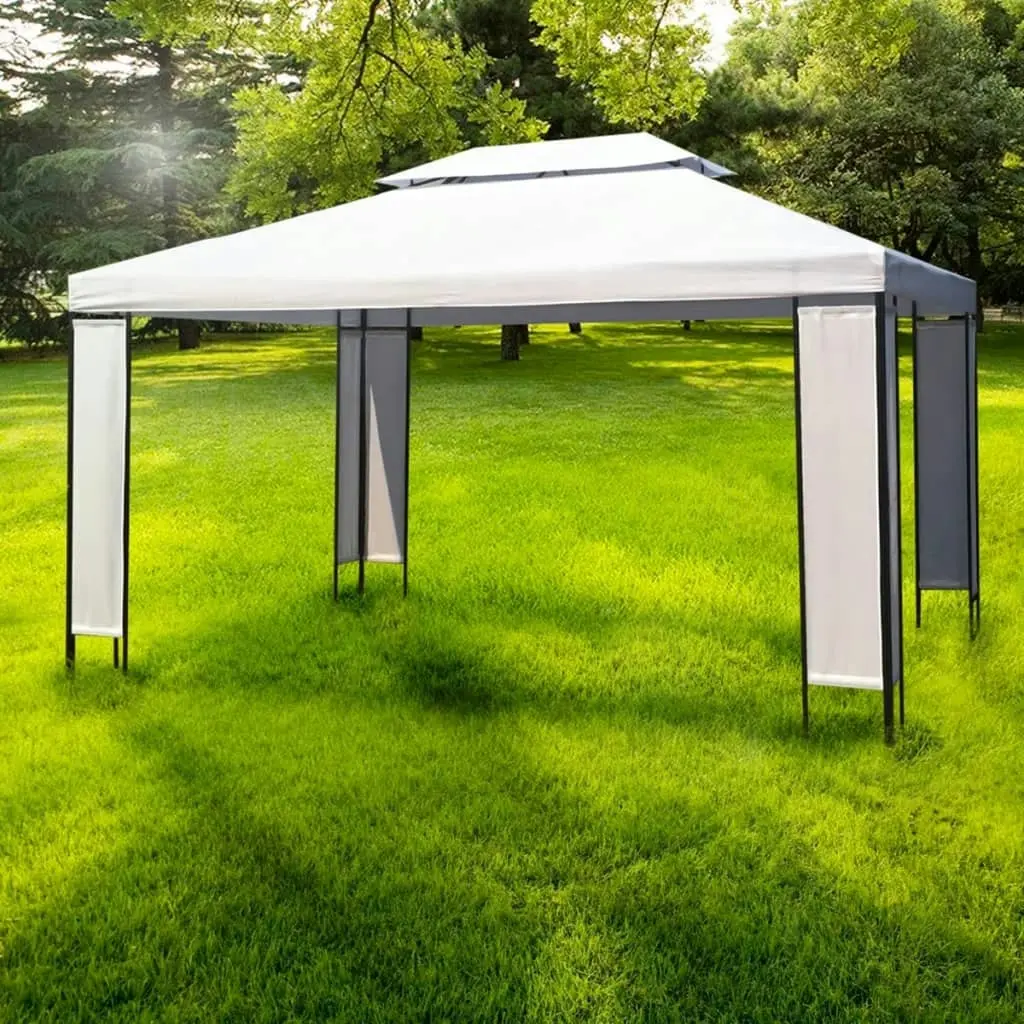 Gazebo White 3x4 m 43214