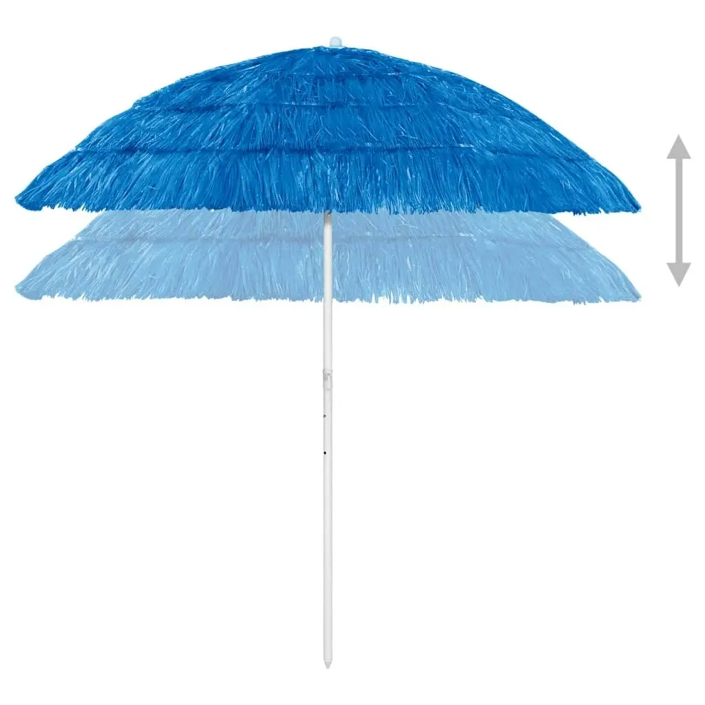 Hawaii Beach Umbrella Blue 240 cm 314695