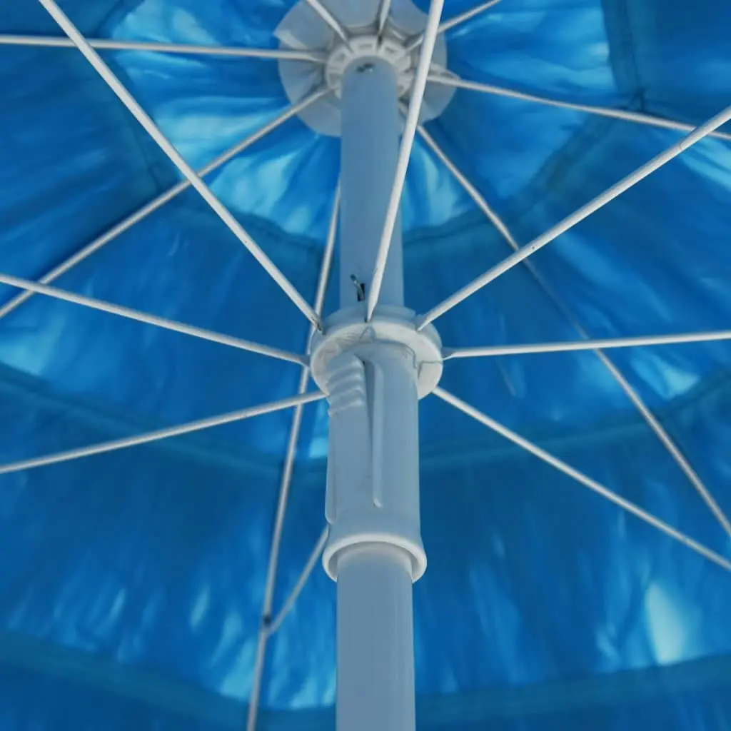 Hawaii Beach Umbrella Blue 240 cm 314695