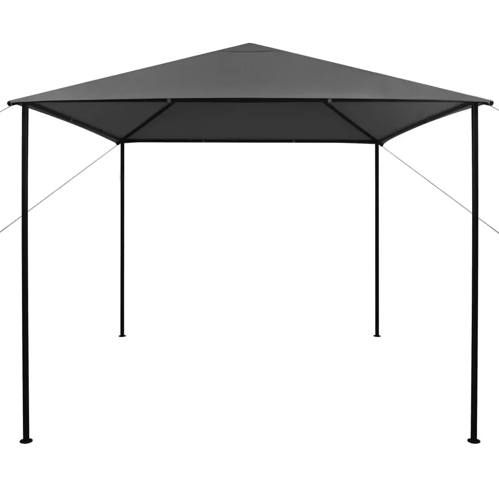 Gazebo 3x3 m Anthracite Fabric and Steel 180 g/mÂ² 312240