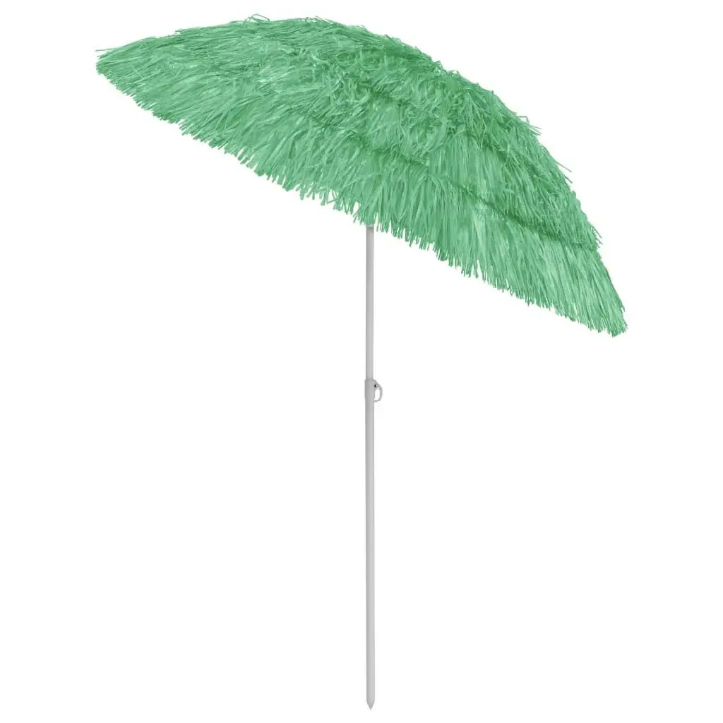 Hawaii Beach Umbrella Green 180 cm 314697